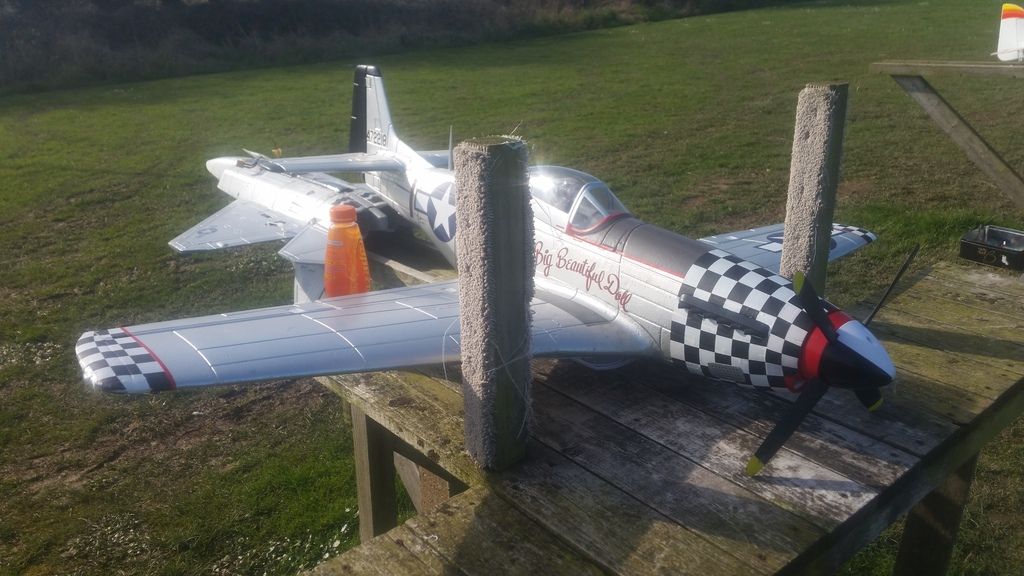 New Toy, P51 Mustang Big Beautiful Doll International Scale Modeller